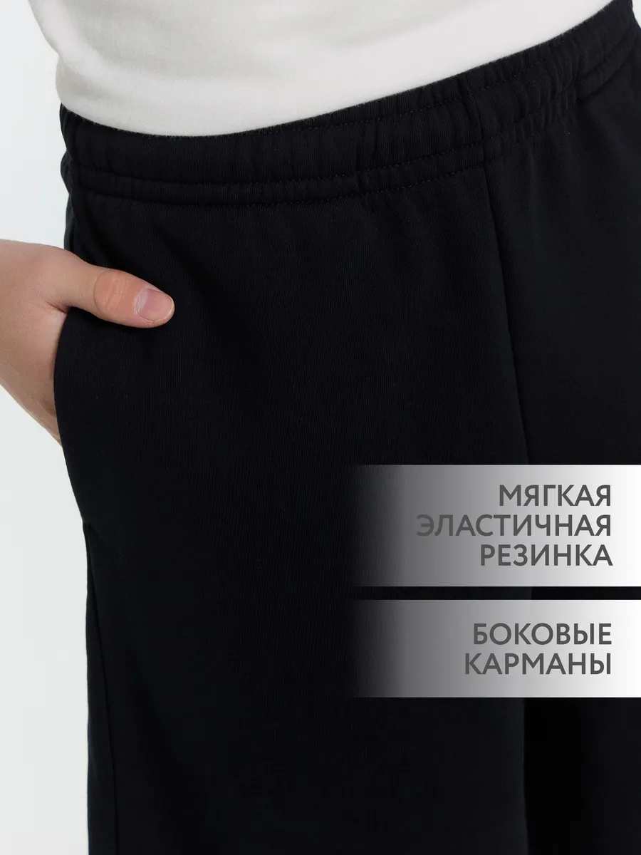 Шорты Mark Formelle (Марк Формэль) 133355/черный +печать - фото 5