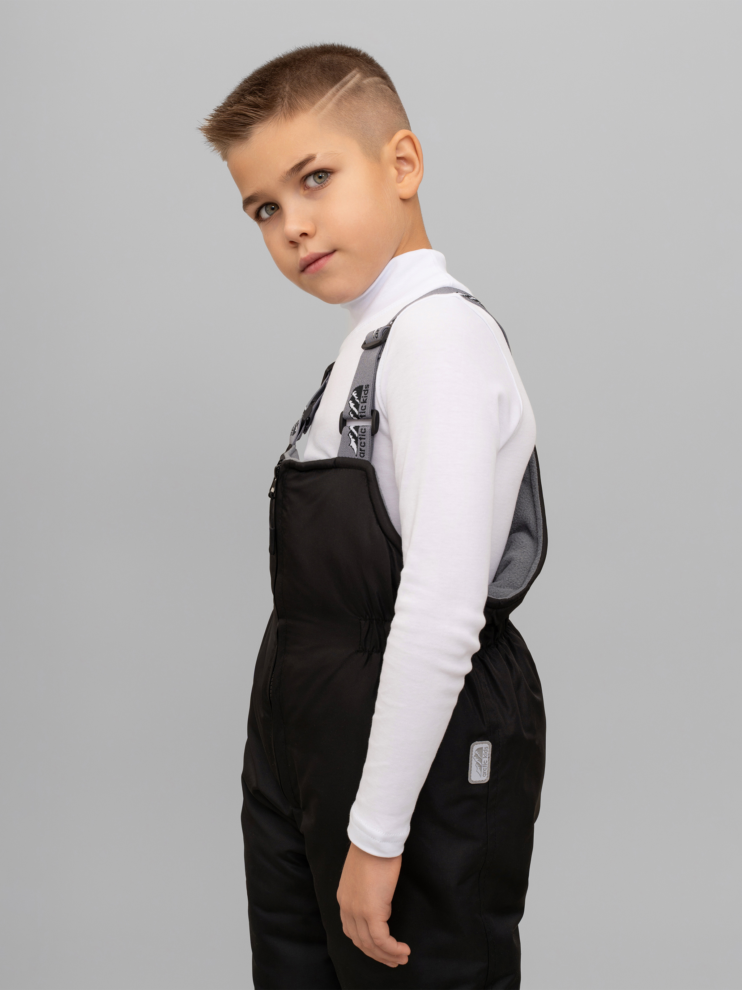 Полукомбинезон Arctic kids 60-010 черный - фото 21