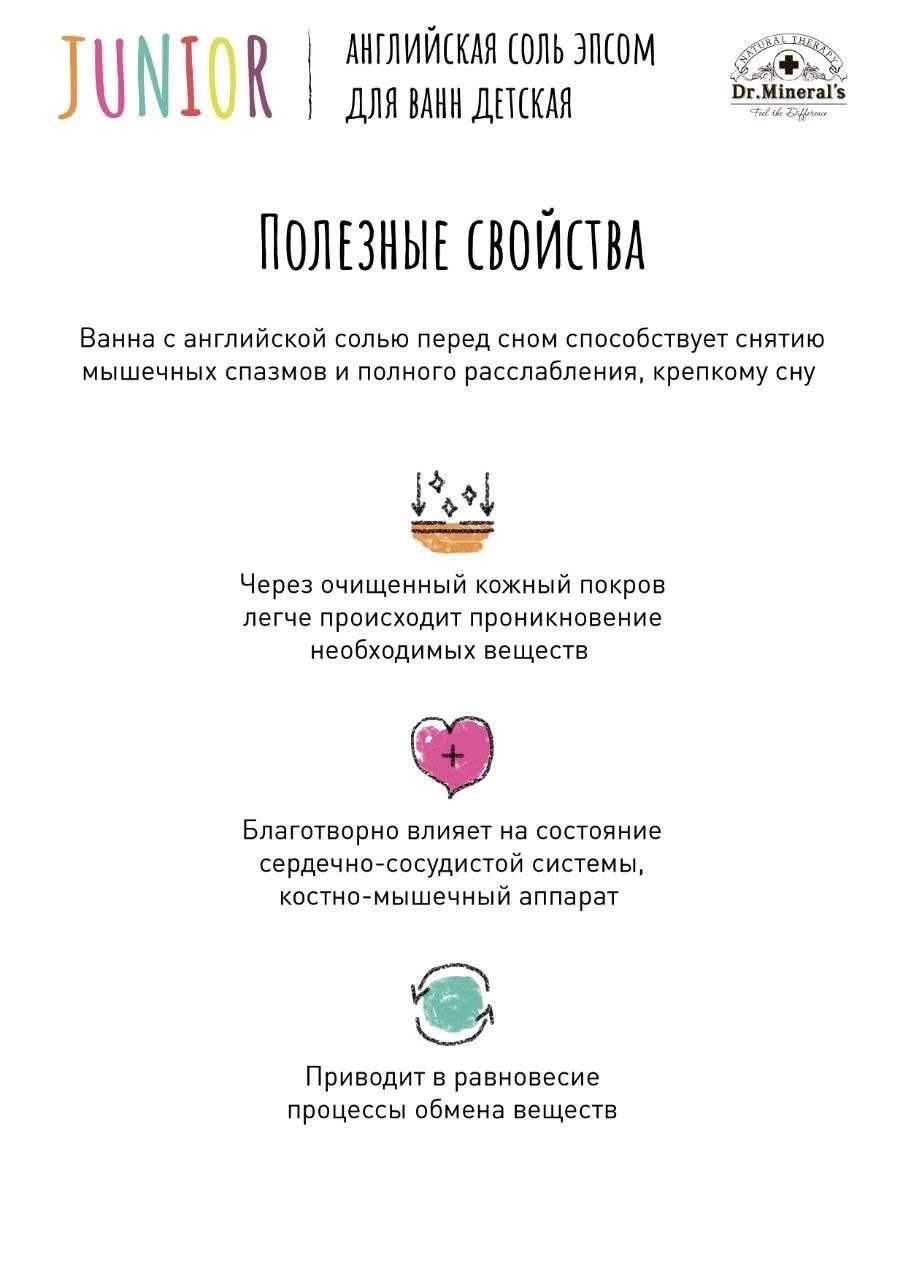 Соль для ванн Dr.Minerals - фото 6