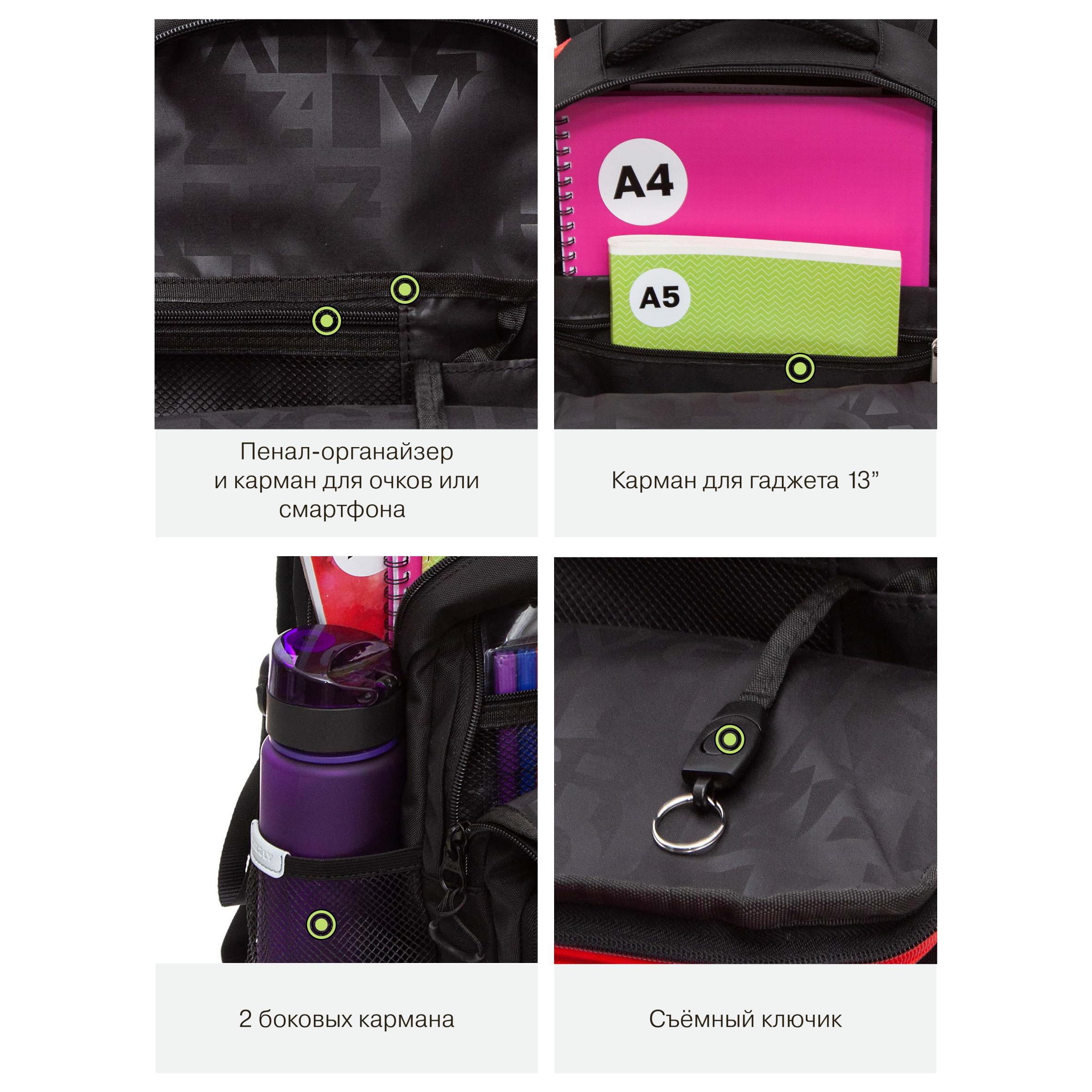 Рюкзак Grizzly - фото 12