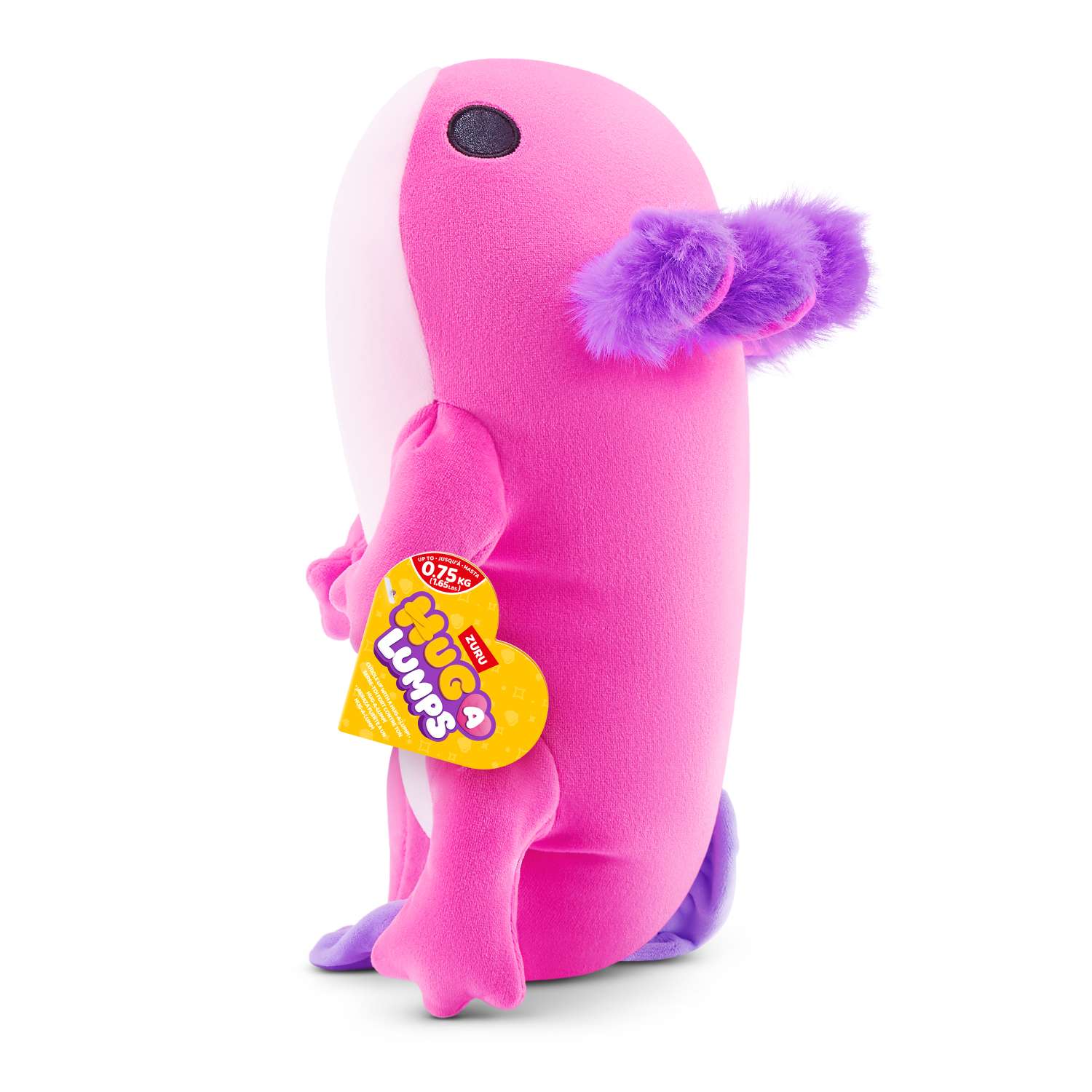 Мягкая игрушка Zuru HUG A LUMPS аксолотль Элли 13 см - фото 7