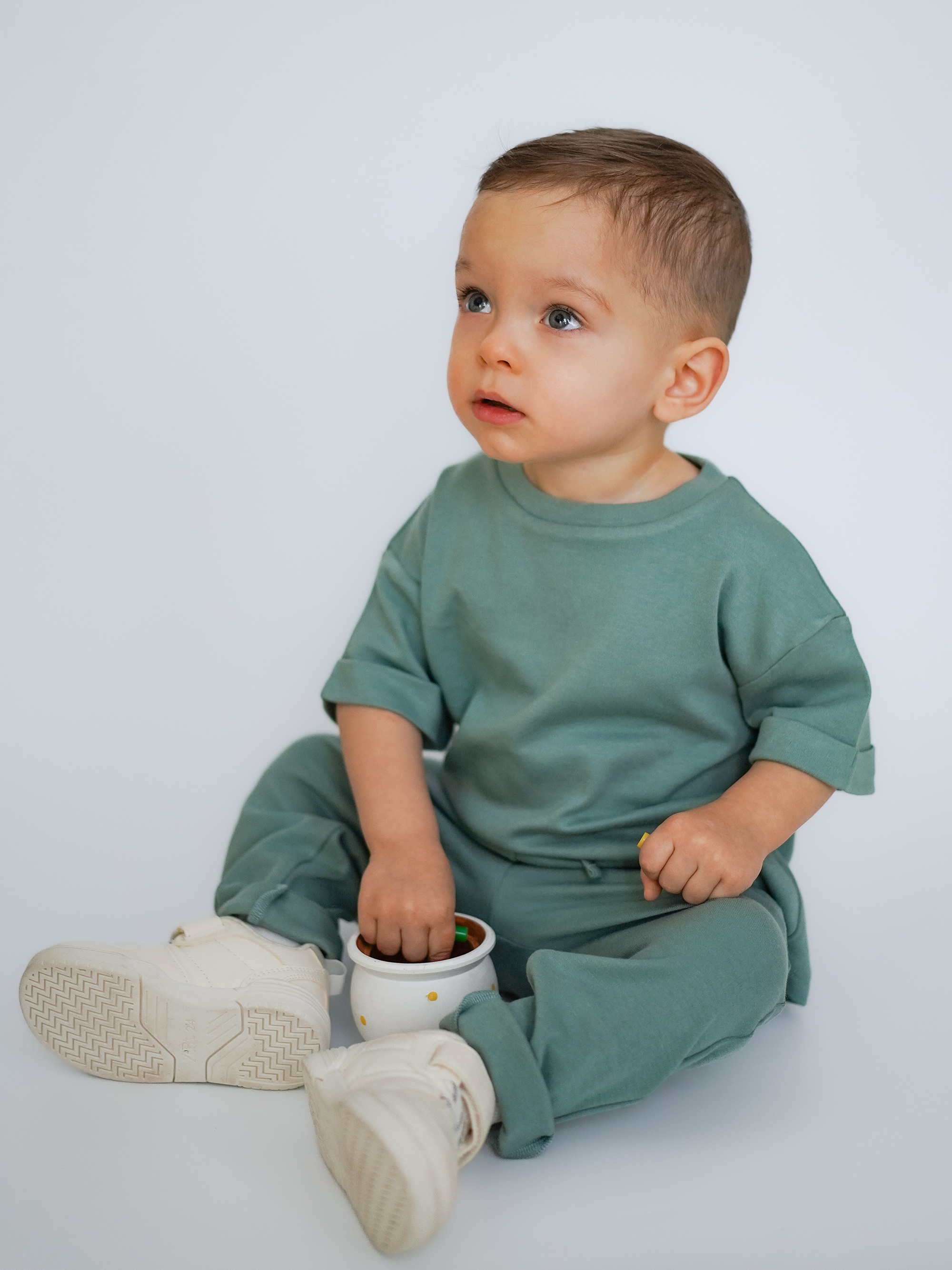 Футболка 2 шт ZipkidZ KF-513/7-черника+мятный - фото 8