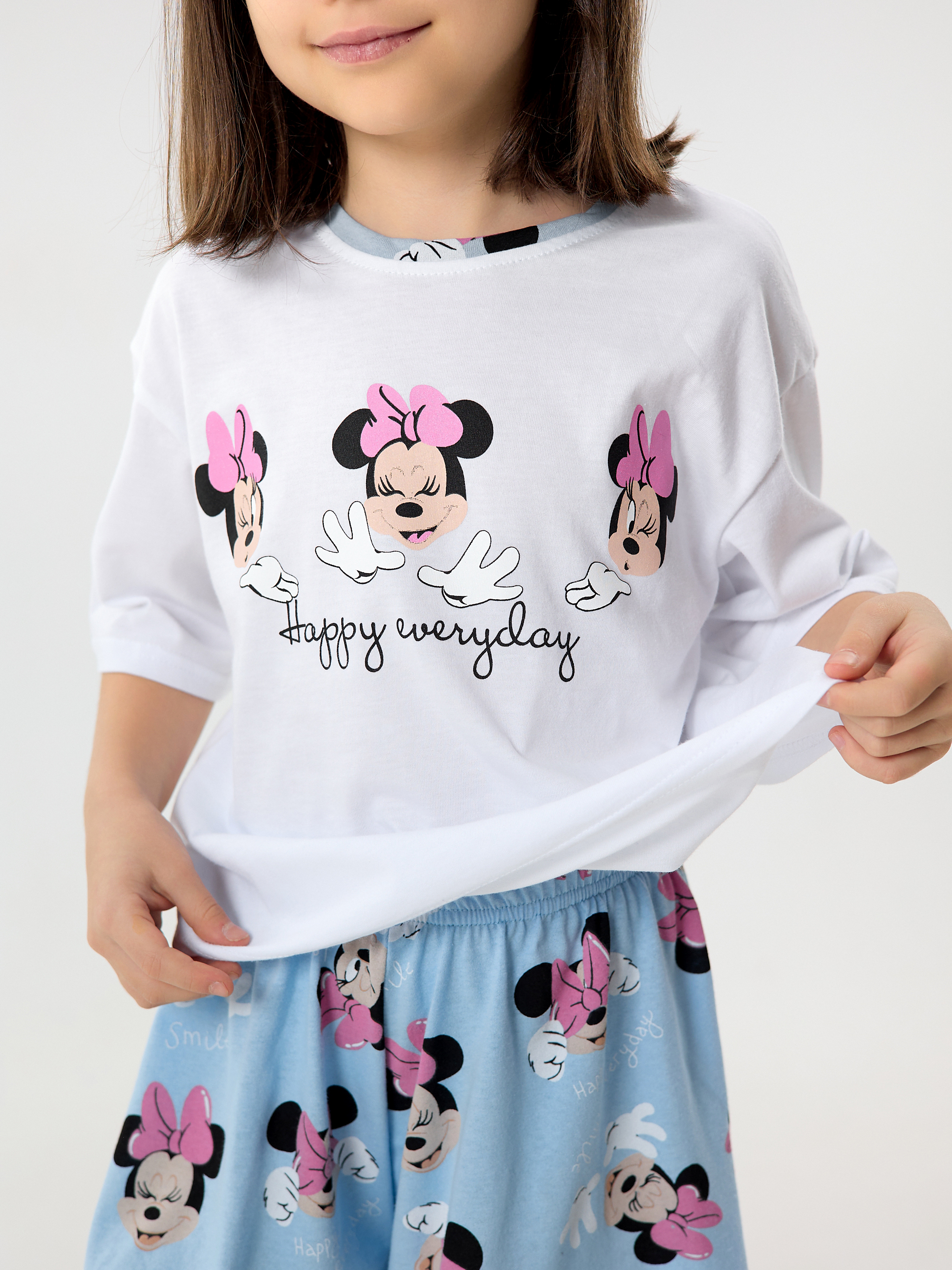 Пижама YAXX 003--Пижама микки/голубой - фото 5