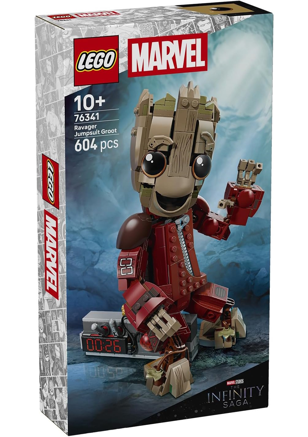 Конструктор LEGO Marvel Super Heroes Сборный Грут 604 дет. - фото 4