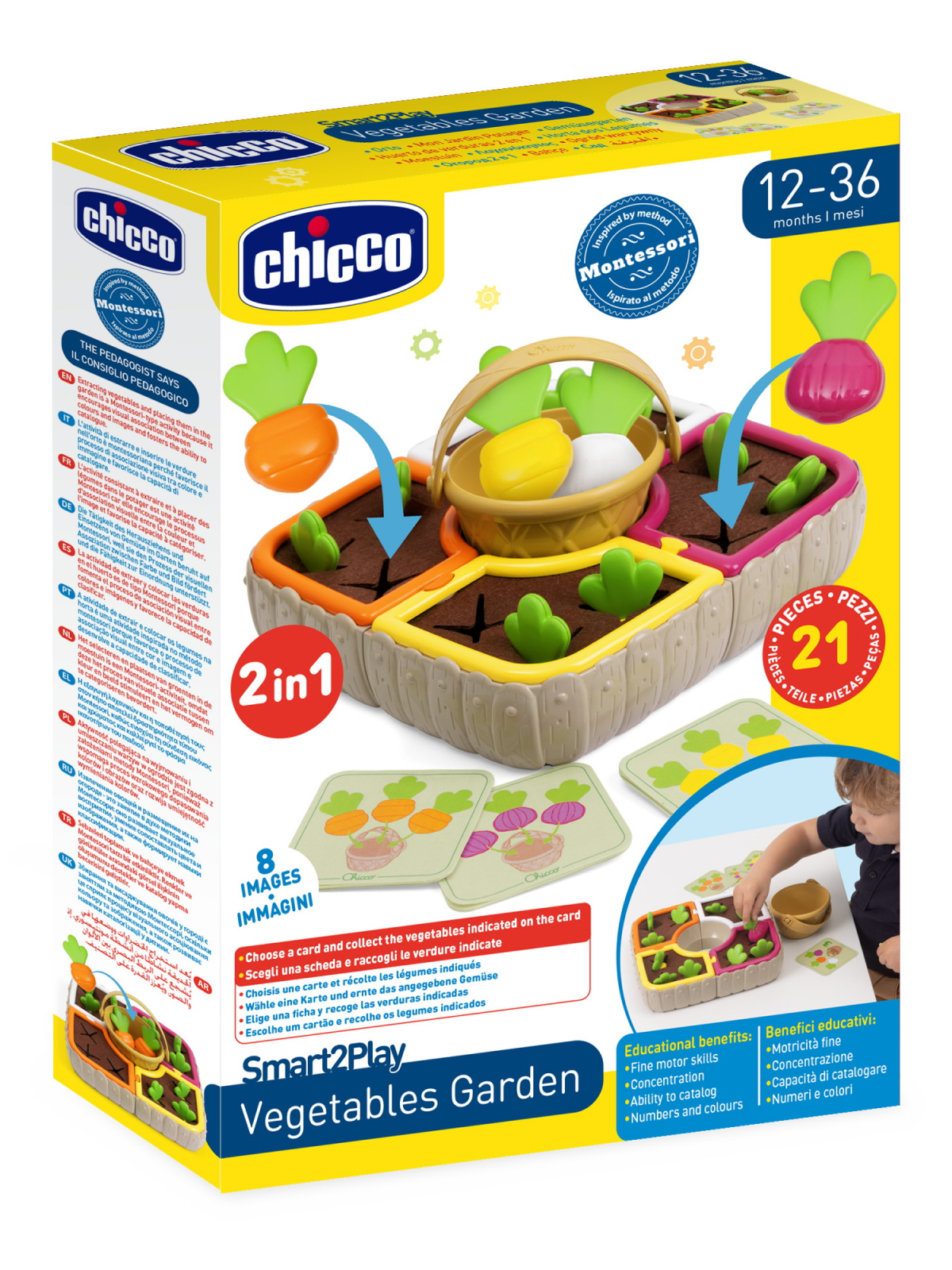 Игрушка Chicco сортер Огород - фото 14