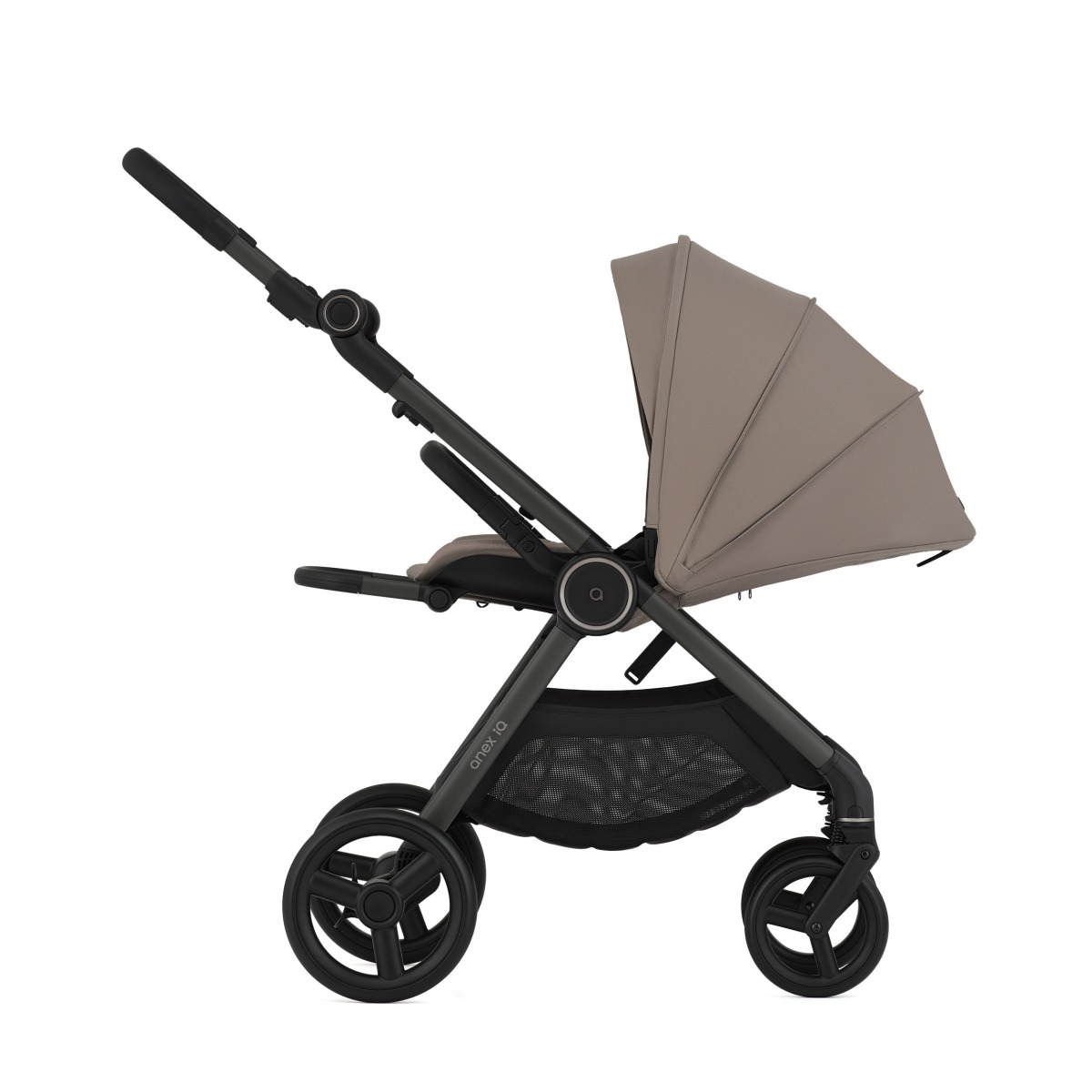 Коляска 2в1 Anex IQ Base 2025 Linen бежевый - фото 14