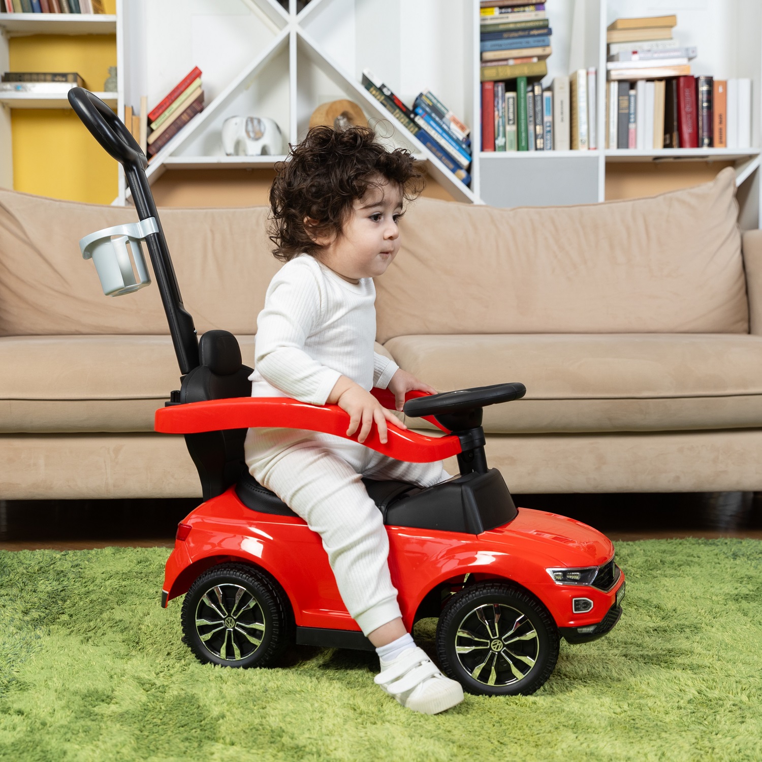 Пушкар BabyCare T-ROC с ручкой - фото 9