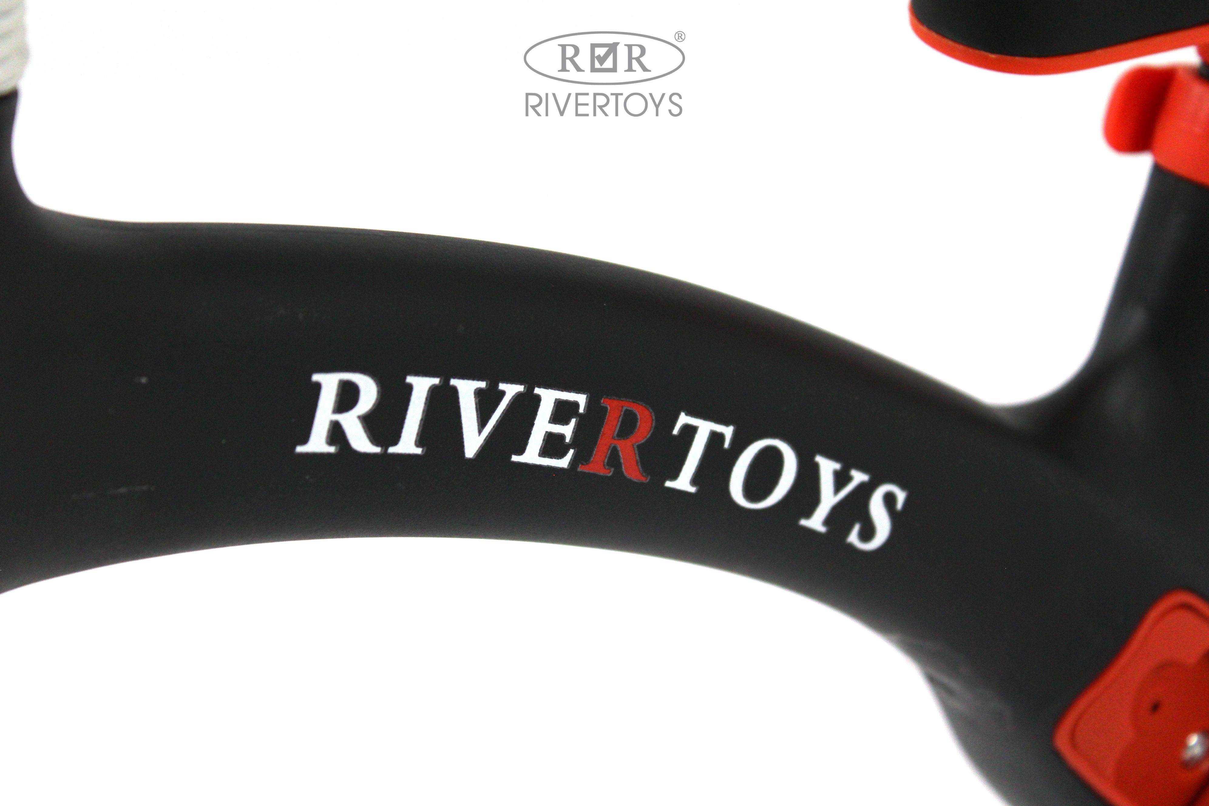 Двухколесный беговел RIVERTOYS 12 дюймов - фото 14