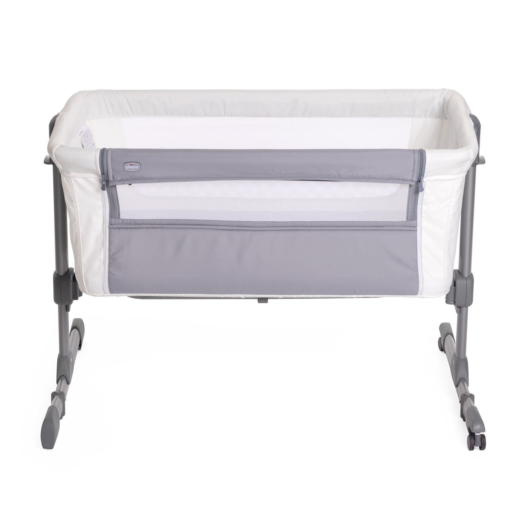 Детская кроватка Chicco Next2Me Essential c рождения до 6 месяцев Cloud Re_Lux, без маятника (бодега темная) - фото 19