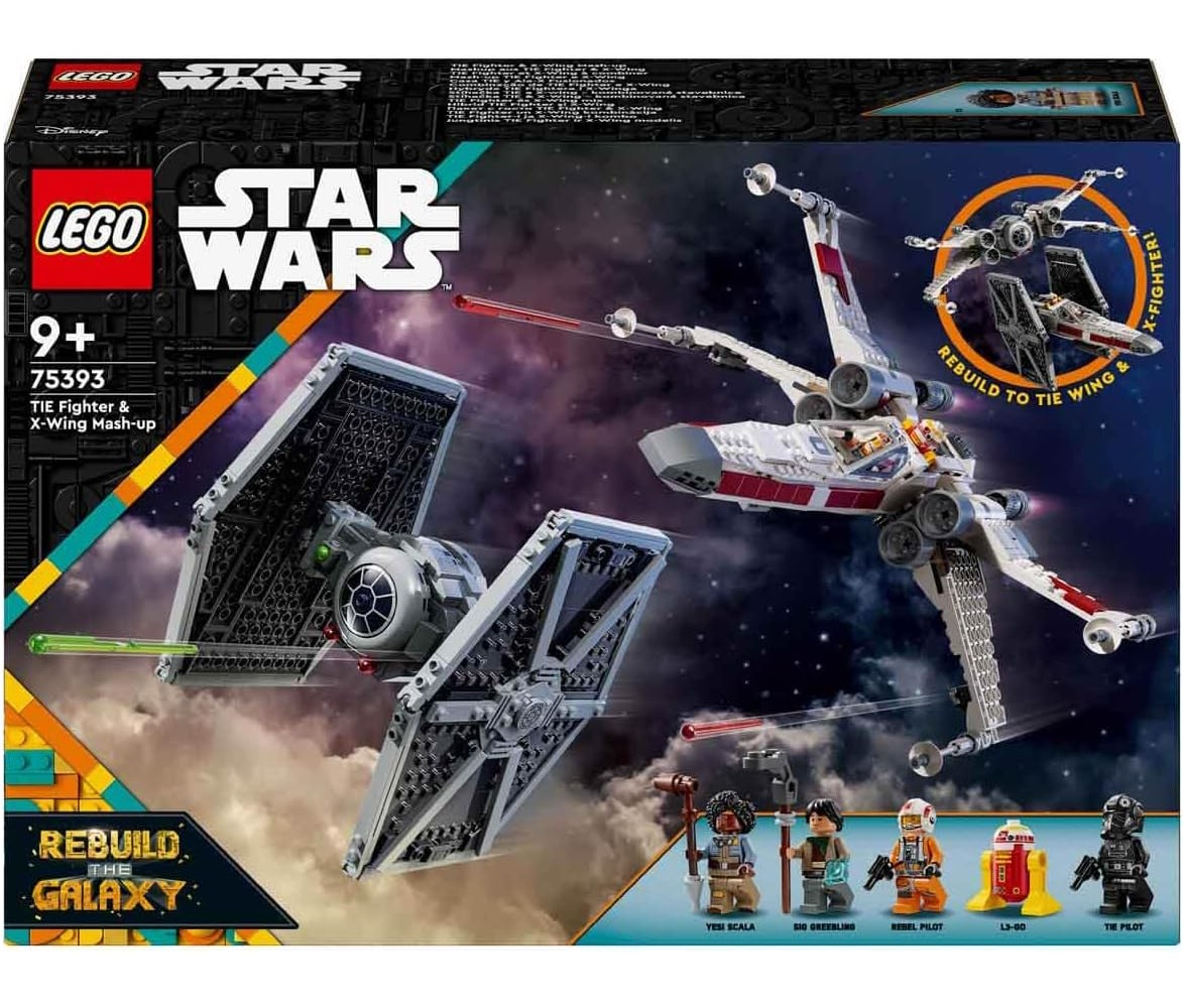 Конструктор LEGO Star Wars Истребитель и гибрид X-Wing 1063 дет. - фото 4