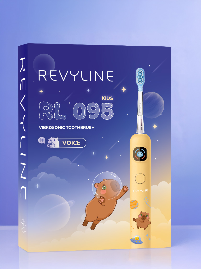 Зубная щетка электрическая Revyline Capybara от 7 лет - фото 1