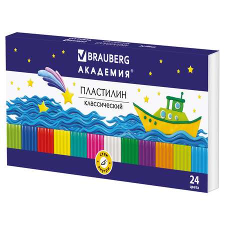Пластилин Brauberg восковой