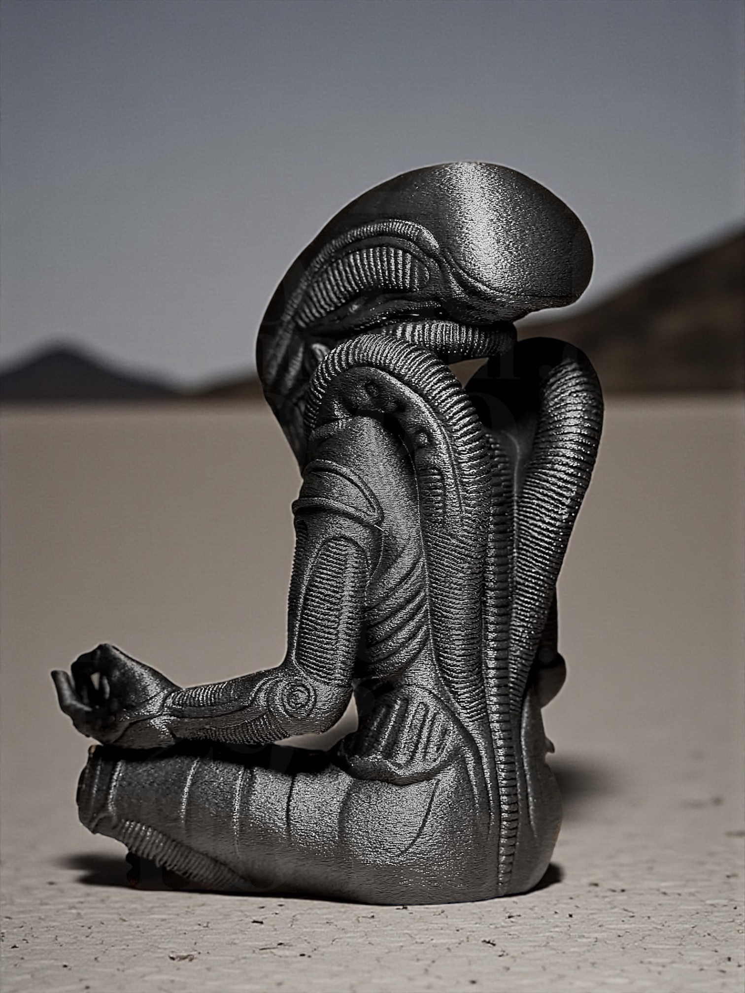 Фигурка Мадагаскария Чужой Ксеноморф Медитация - фото 4