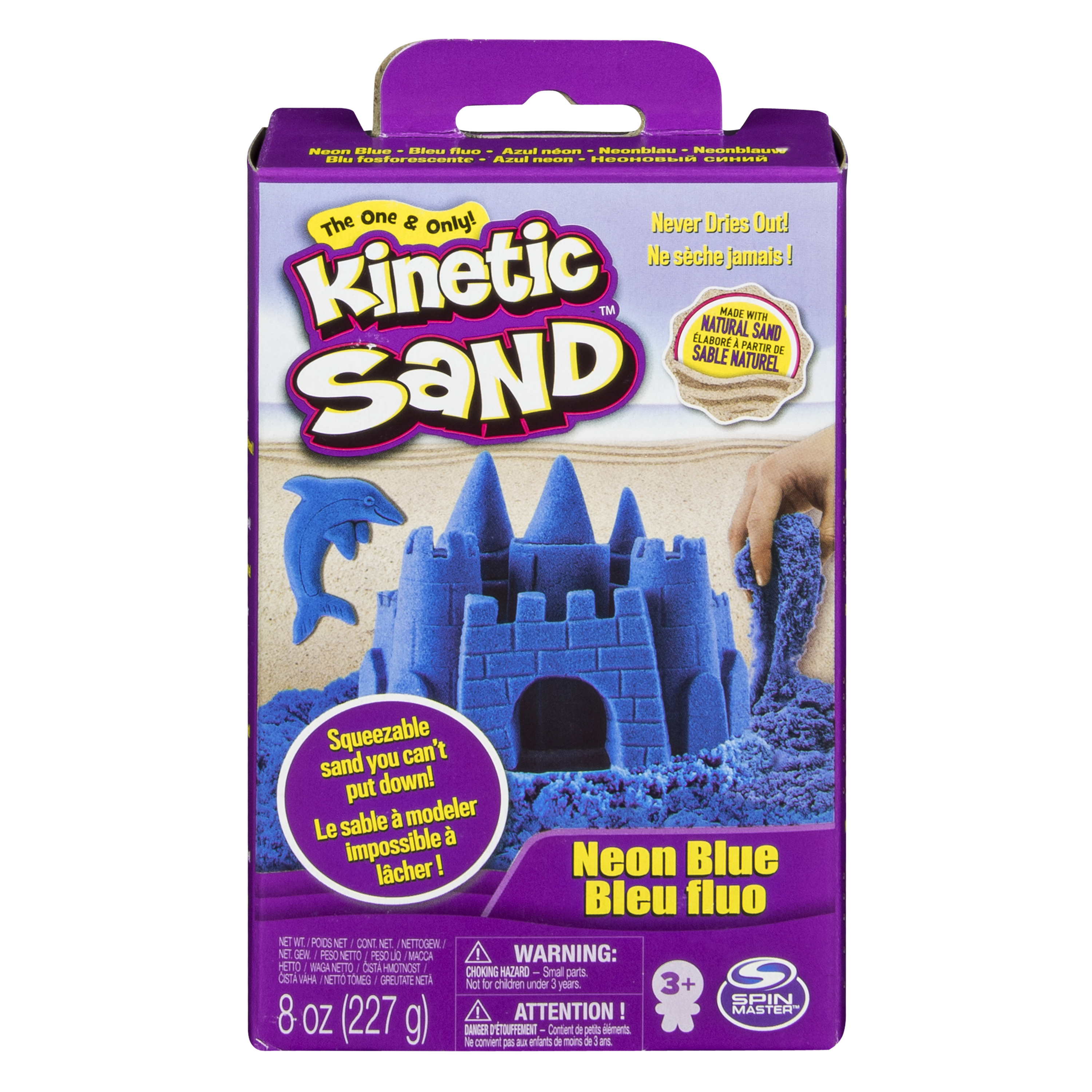 Кинетический песок Kinetic Sand 0.2 кг - фото 1