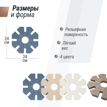 Конструктор UNIX Kids Snowflakes 16 дет.