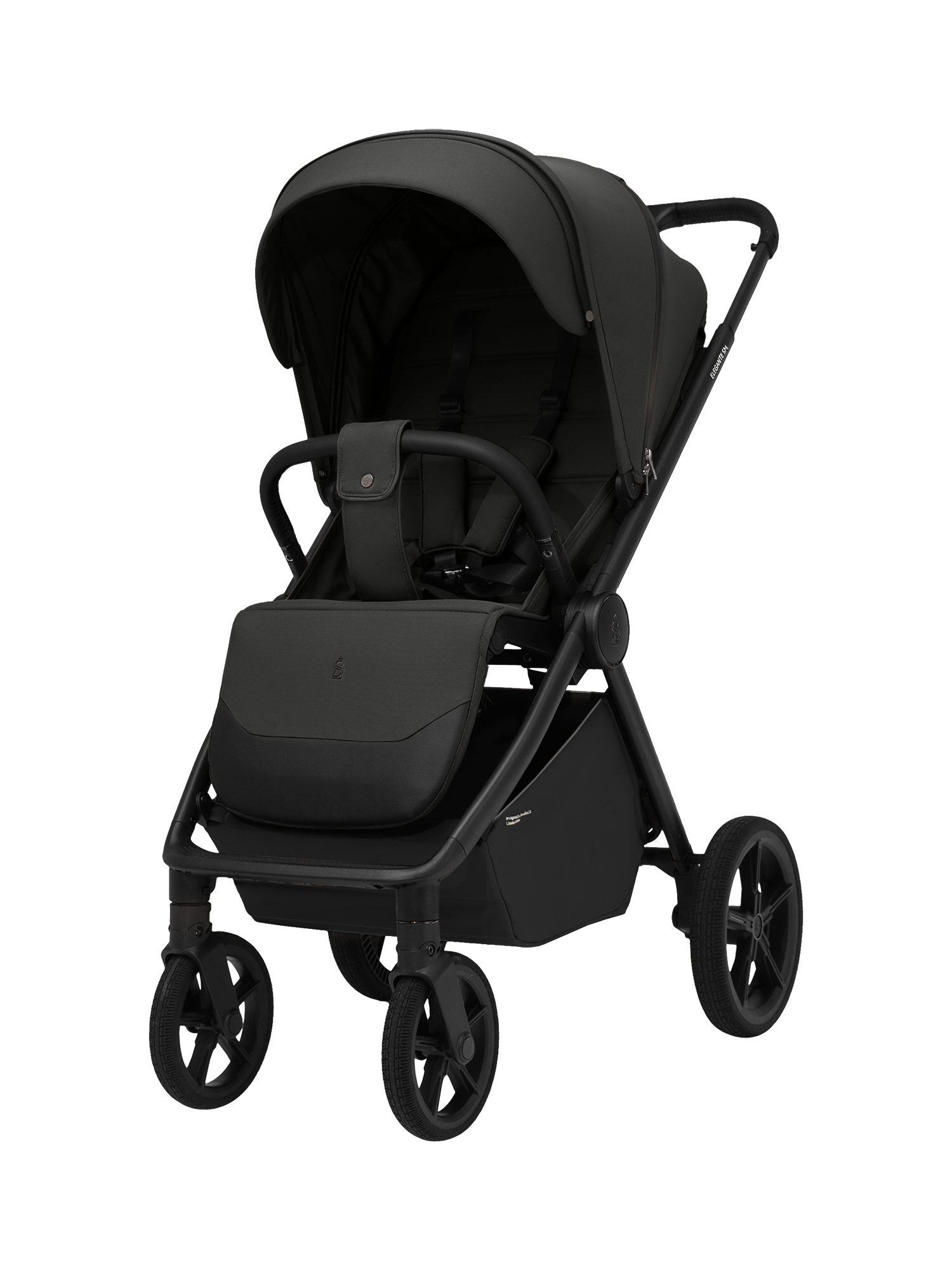 Коляска прогулочная Sweet Baby Elegante SM Black черный - фото 16