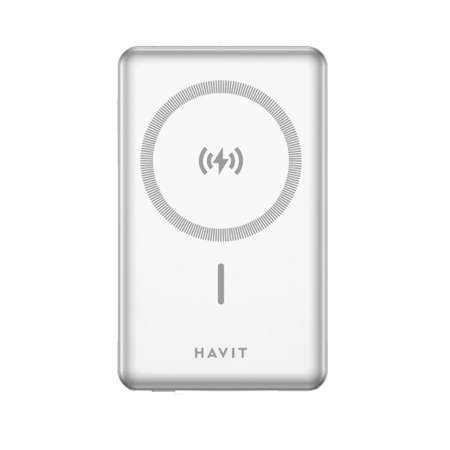 Внешний аккумулятор HAVIT с беспроводной зарядкой на 10000 мАч PB5203 SL