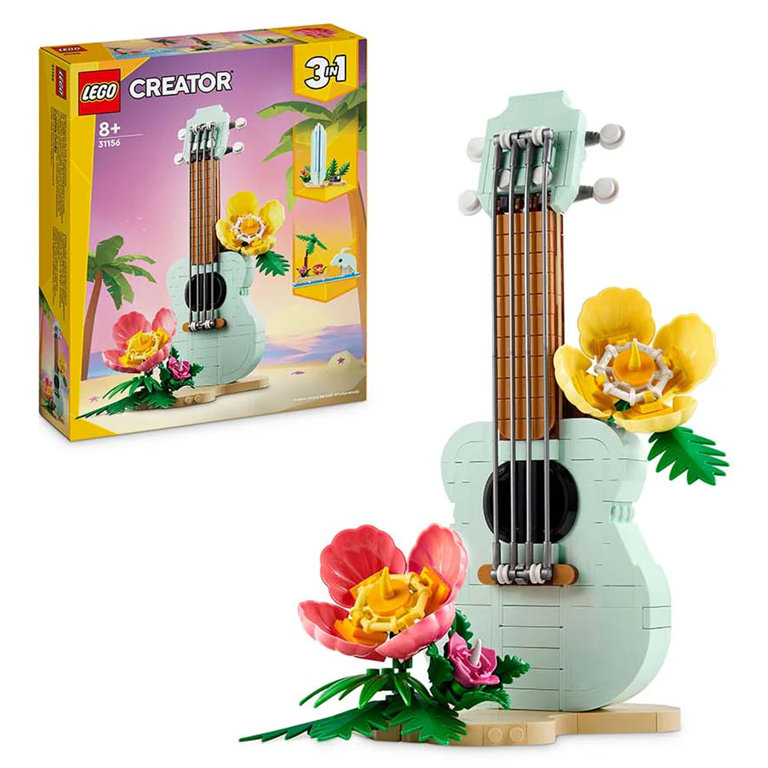 Конструктор LEGO Creator Тропическое Укулеле 387 дет. - фото 1