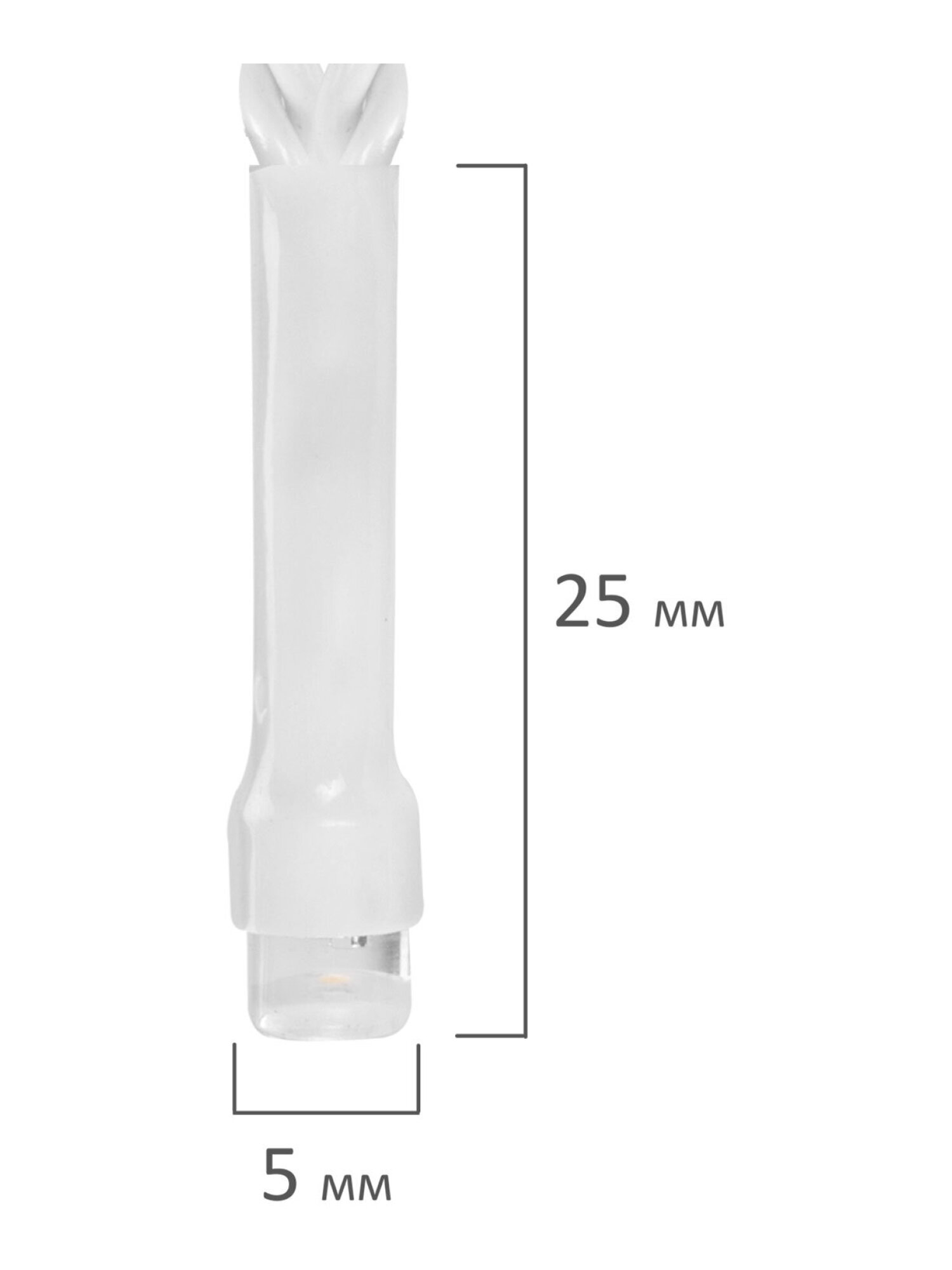 Гирлянда бахрома новогодняя Золотая сказка уличная на дом 25х0,7 м от сети светодиодная - фото 10