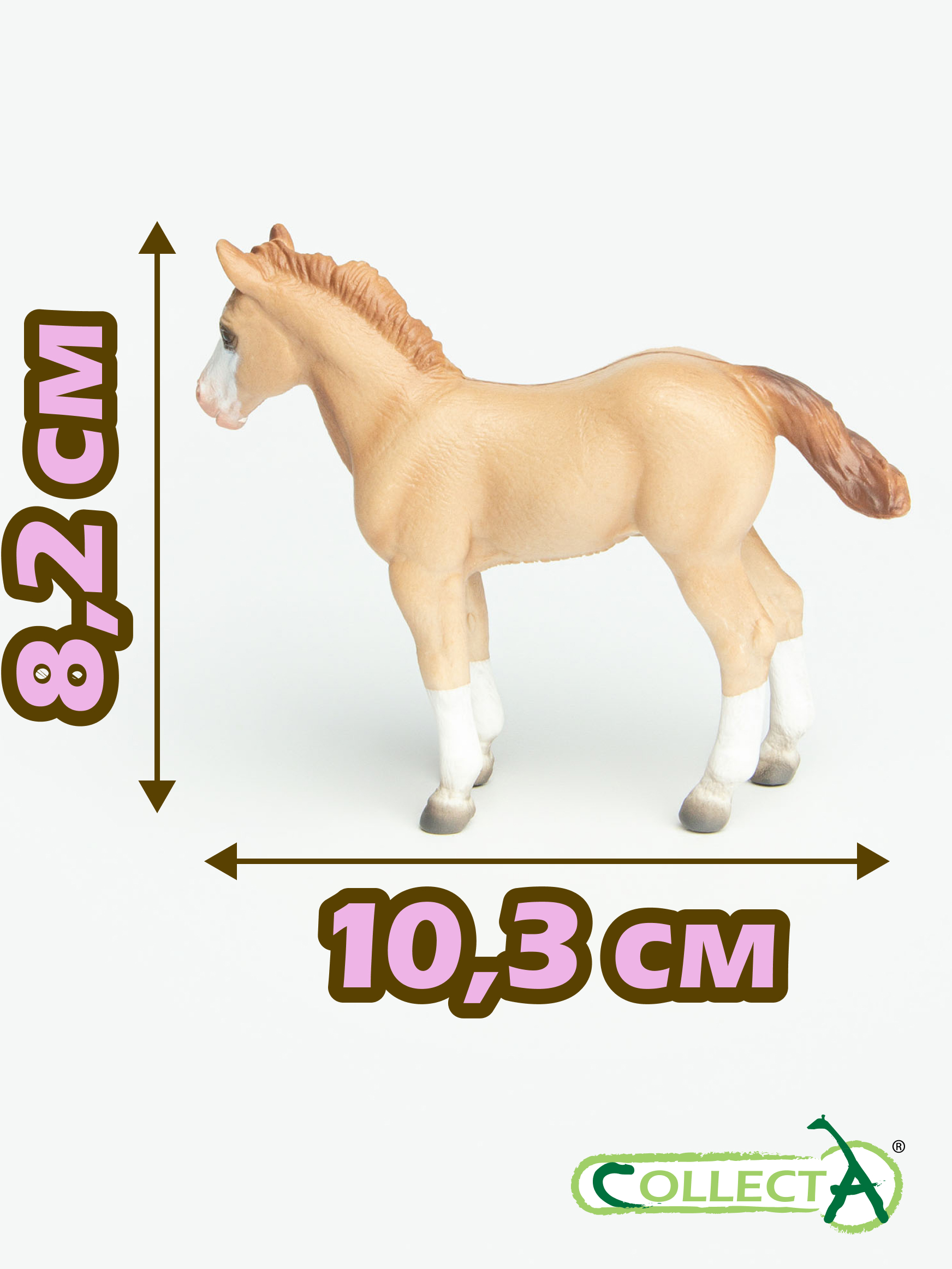 Фигурка Collecta Жеребёнок Кватерхорс - фото 2