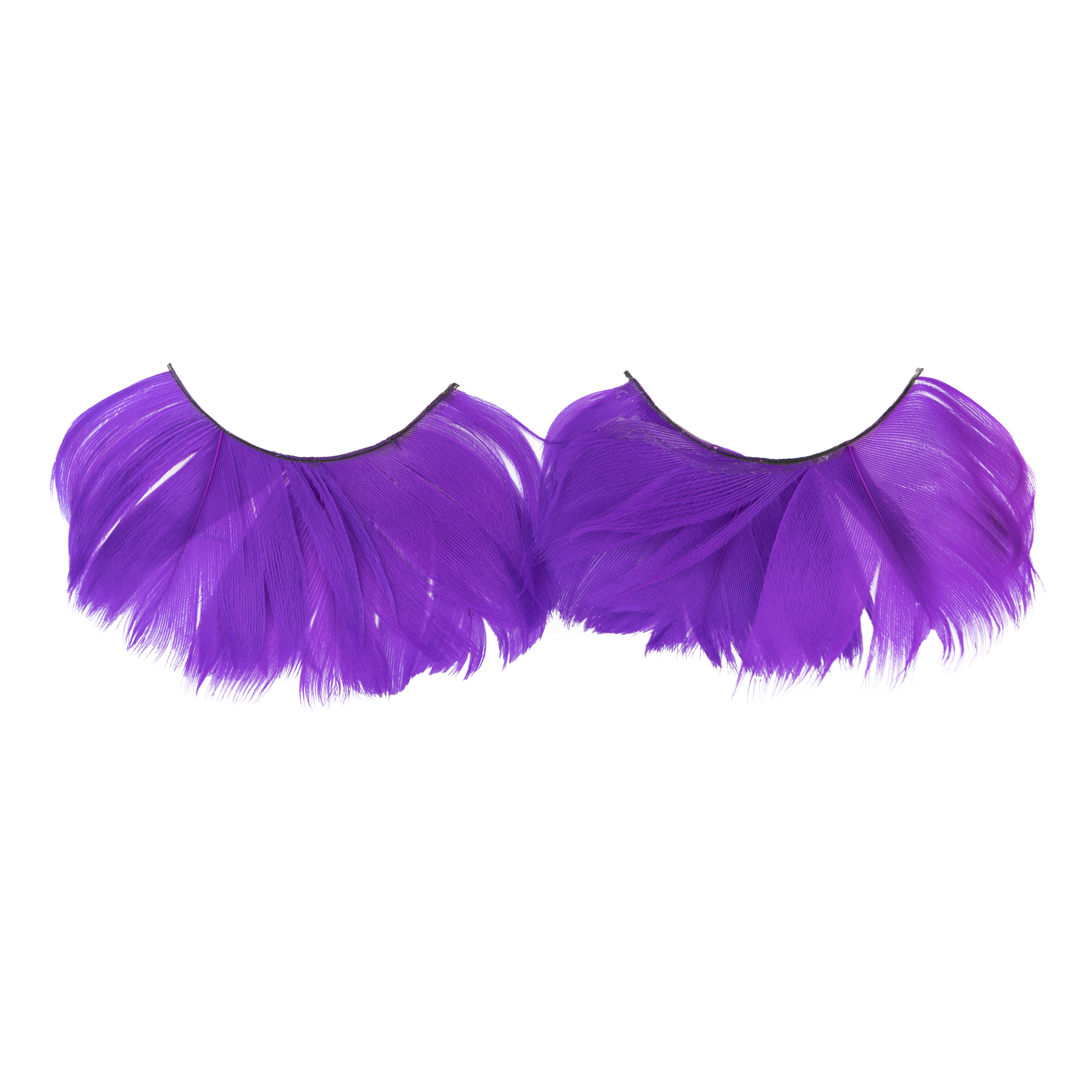 Накладные Ресницы Lukky Fresh Lash перьевые фиолетовые - фото 4