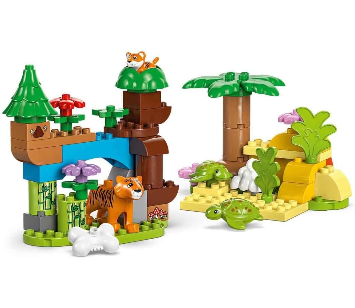 Конструктор LEGO DUPLO Семейства диких животных 92 дет. - фото 4