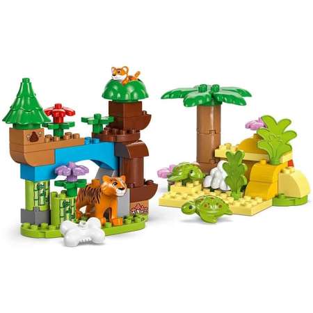Конструктор LEGO DUPLO Семейства диких животных блочный