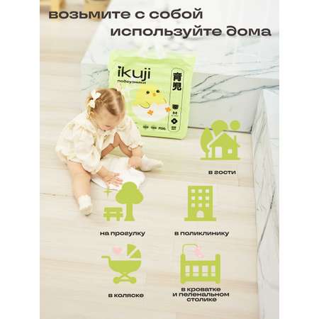 Подгузники Ikuji (4-6 кг) 22 шт.