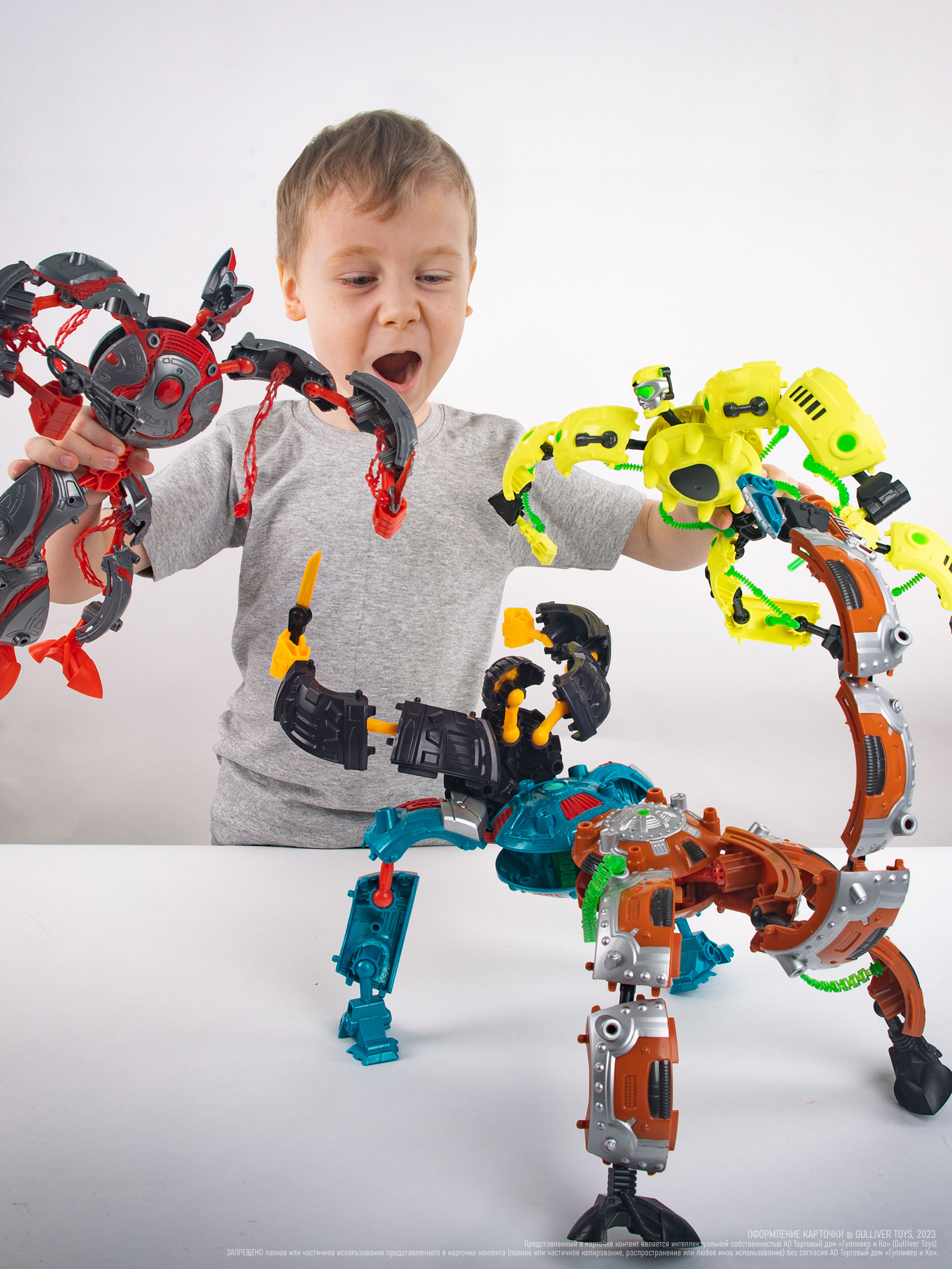 Фигурка GIGA BOTS Робот Энергия-СкрапБот - фото 9