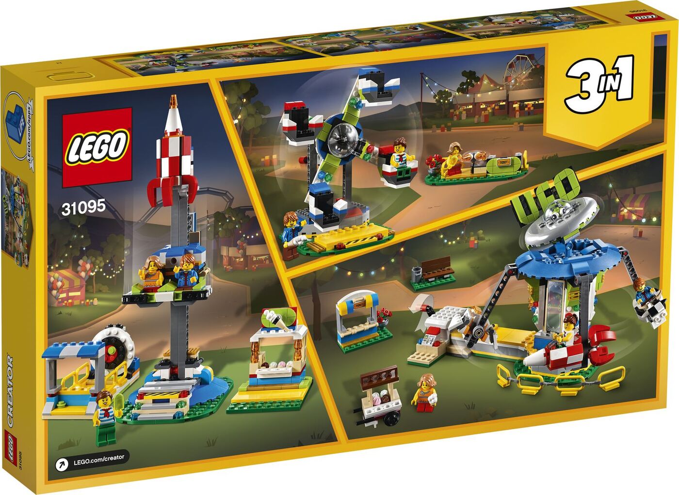 Конструктор LEGO Creator Ярмарочная карусель 595 дет. - фото 5