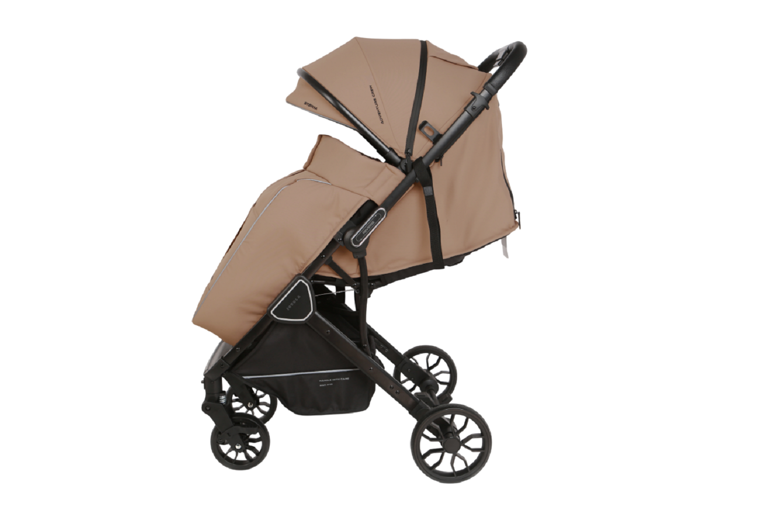 Коляска прогулочная JOVOLA Storm, бежевый - фото 3