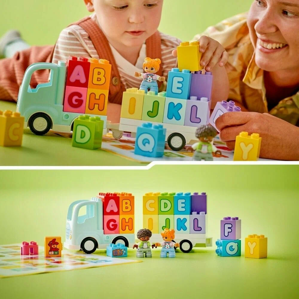 Конструктор LEGO DUPLO Алфавитный грузовик 36 дет. - фото 6