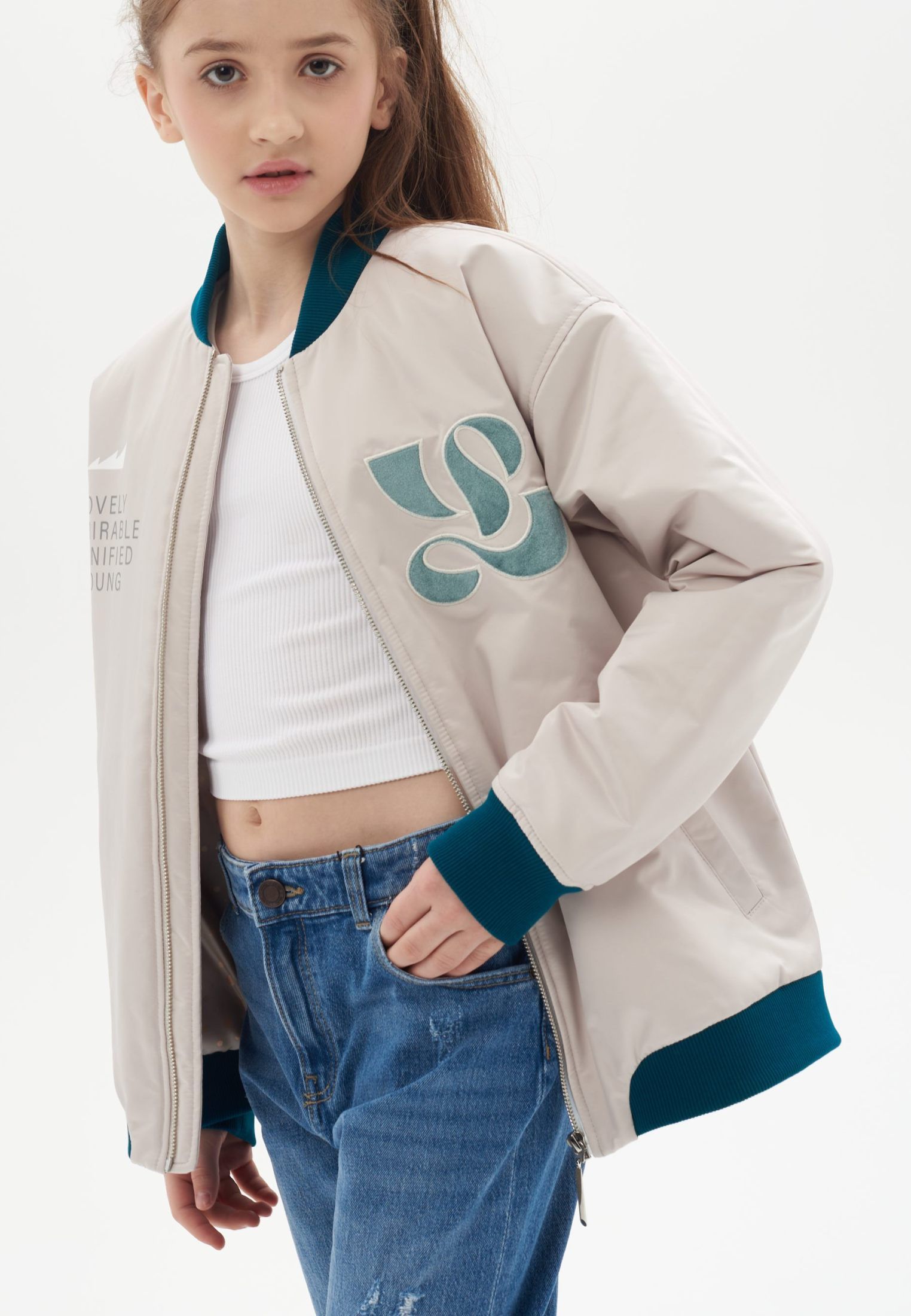 Бомбер Nikasport LADY28-G33-WHT/SND - фото 3