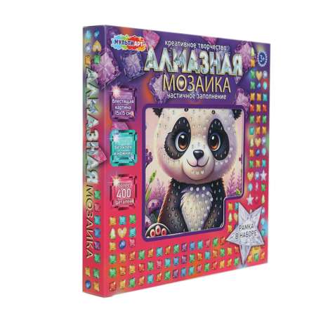 Алмазная мозаика Multiart Пандочка