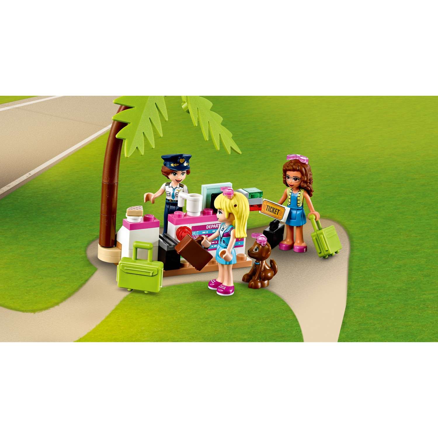 Конструктор LEGO Friends Самолёт в Хартлейк Сити блочный - фото 12