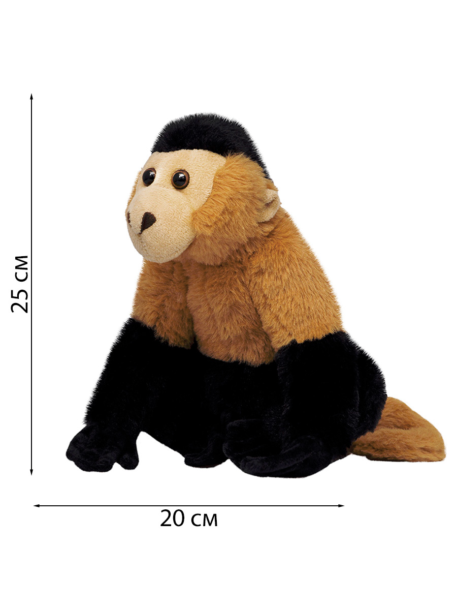 Мягкая игрушка All About Nature обезьянка Капуцин - фото 3