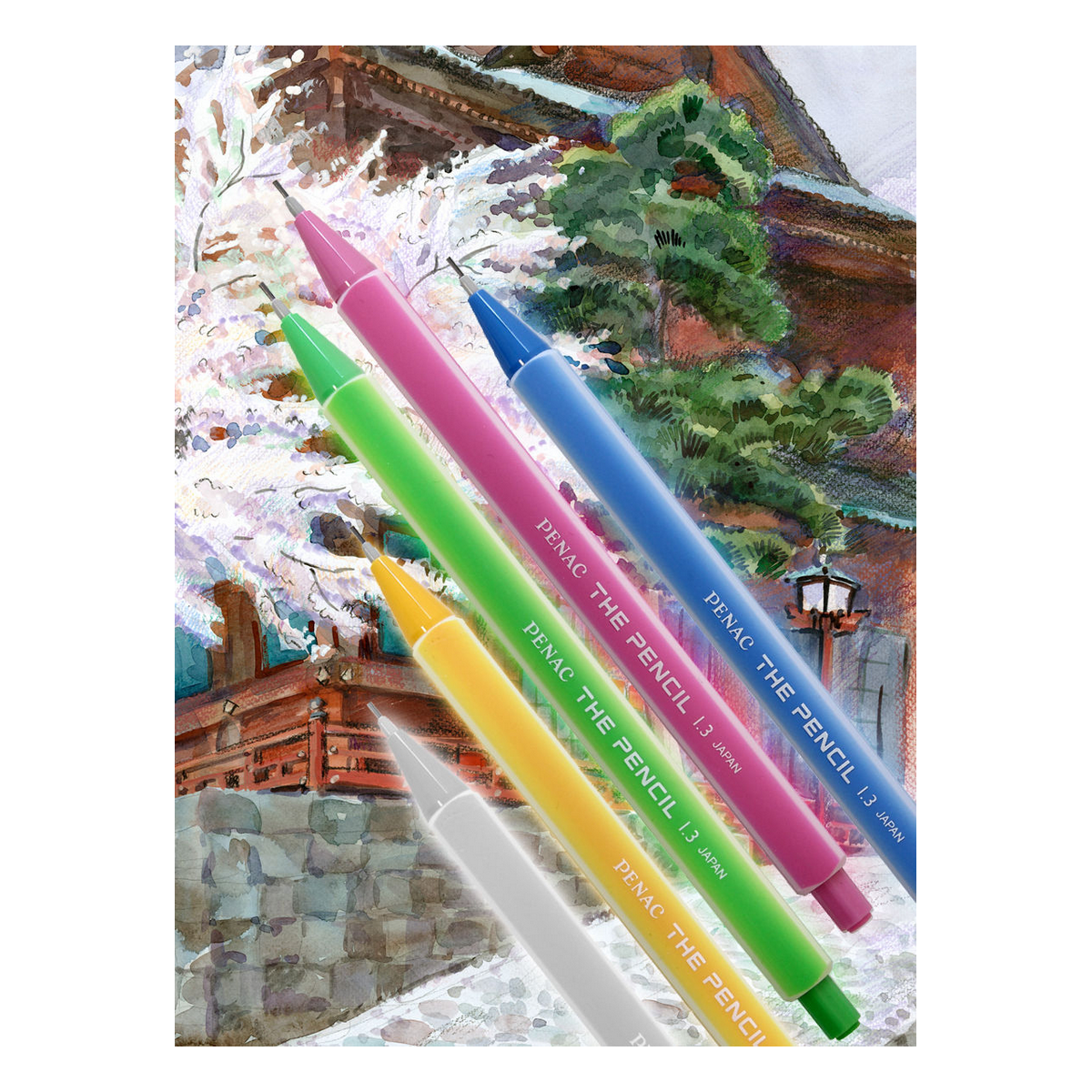 Карандаши чернографитные PENAC механический 1 шт. - фото 4