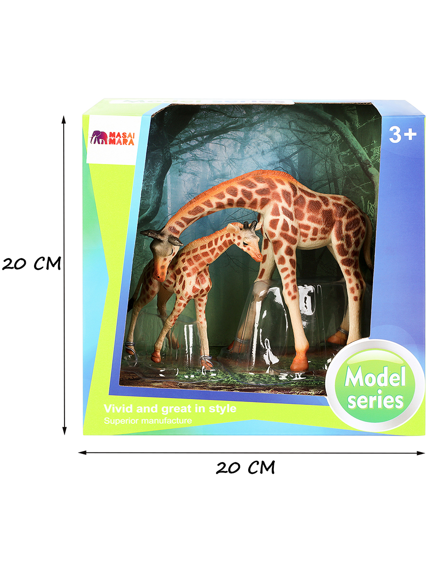 Игровой набор Masai Mara Семья жирафов - фото 9