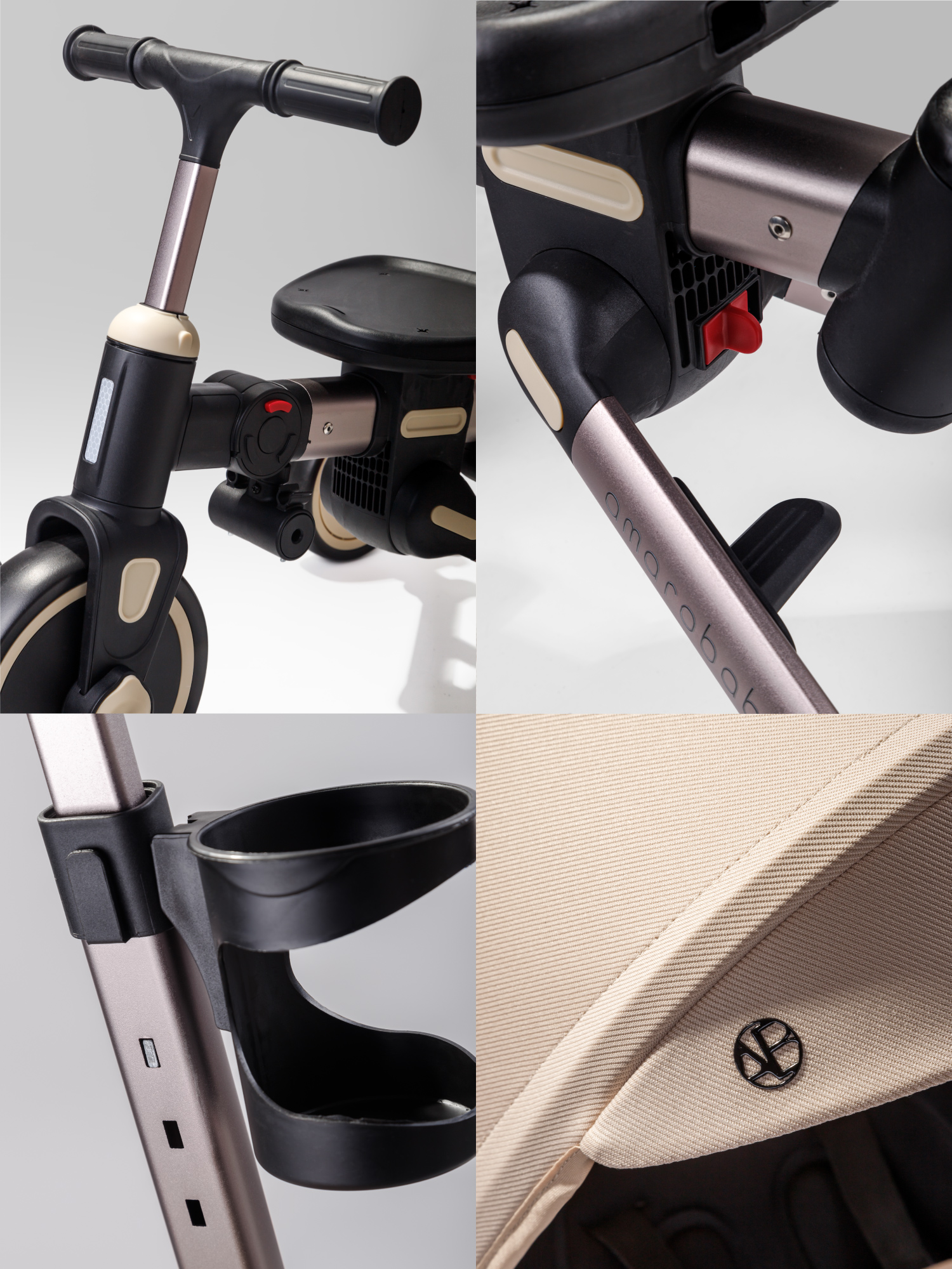 Трехколесный велосипед Amarobaby 8 дюймов - фото 21