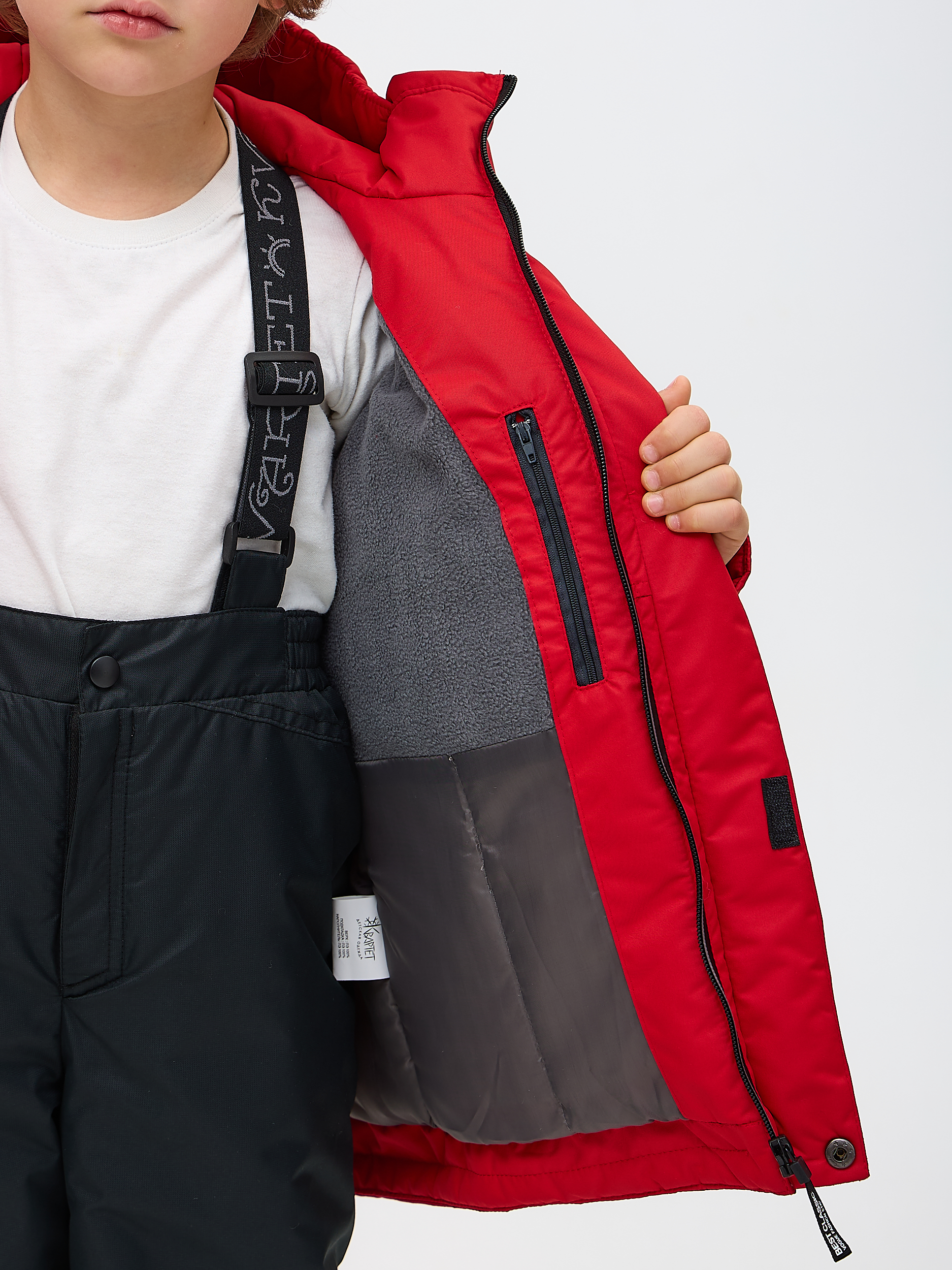 Куртка и полукомбинезон Kvartet 754 красный - фото 12