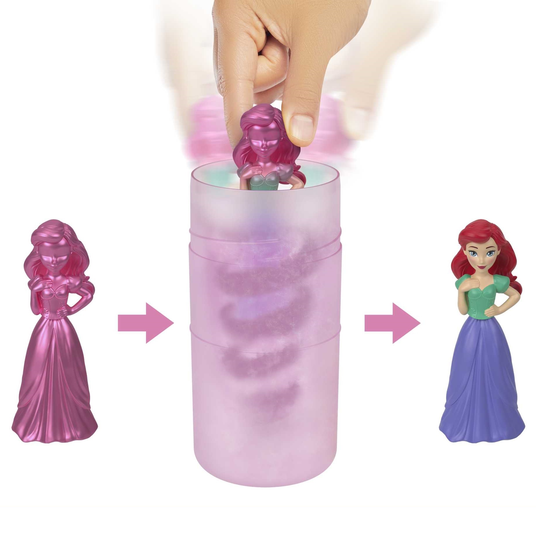 Кукла мини Disney Princess Royal Сolor reveal в ассортименте HMB69 - фото 4