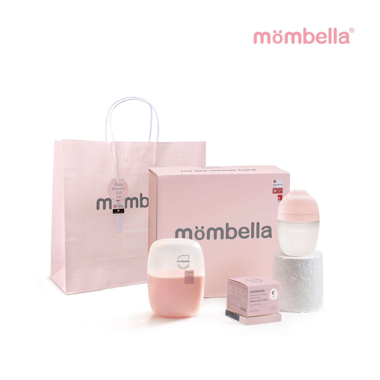 Набор для кормления Mombella Anti-Colic 210 мл - фото 1