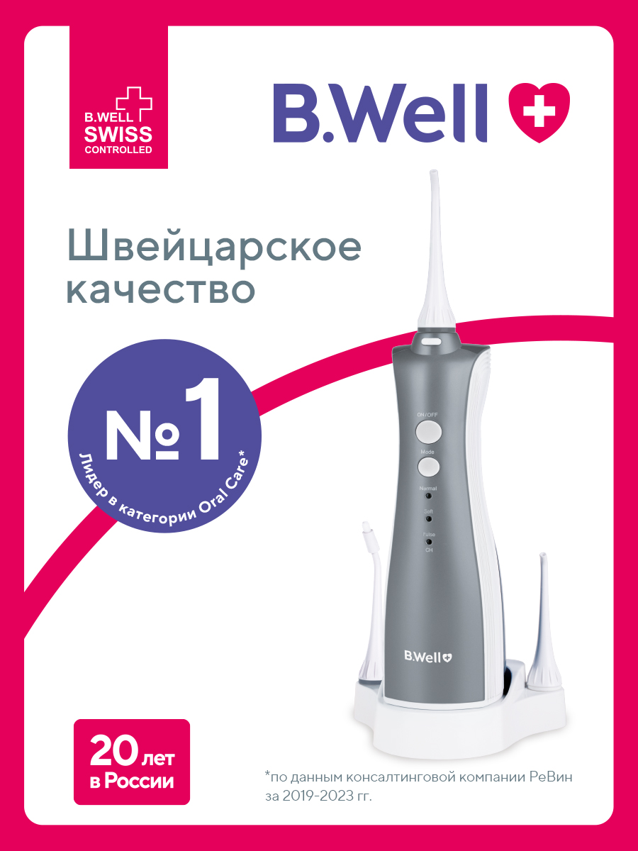 Ирригатор B.Well импульсный 3 реж. - фото 2