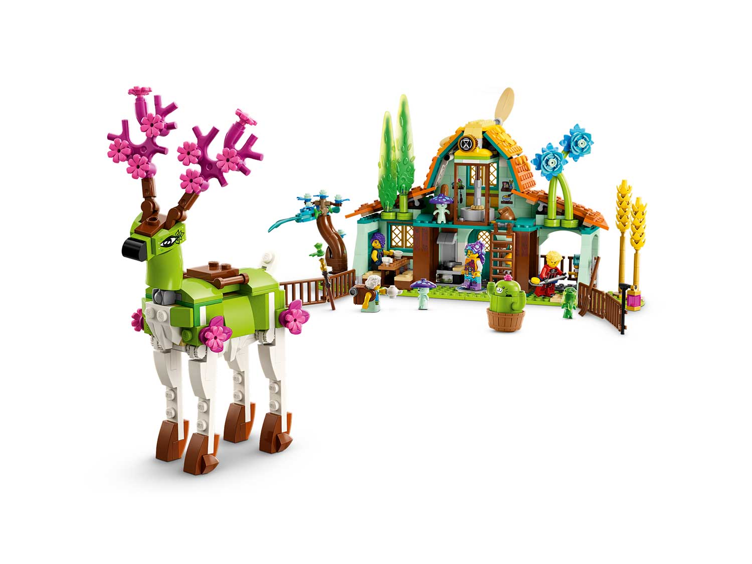 Конструктор LEGO DREAMZzz Стойло существ из сновидений блочный - фото 4
