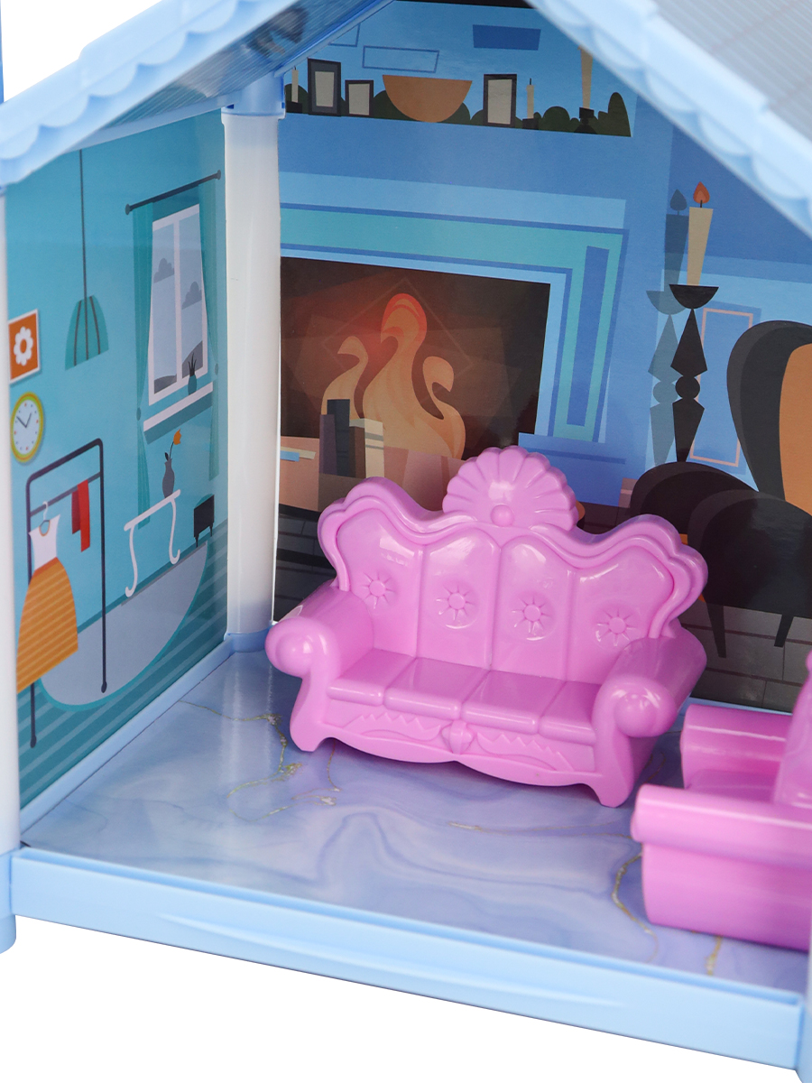 Домик для кукол Рыжий кот 34 см Y27221010 - фото 5