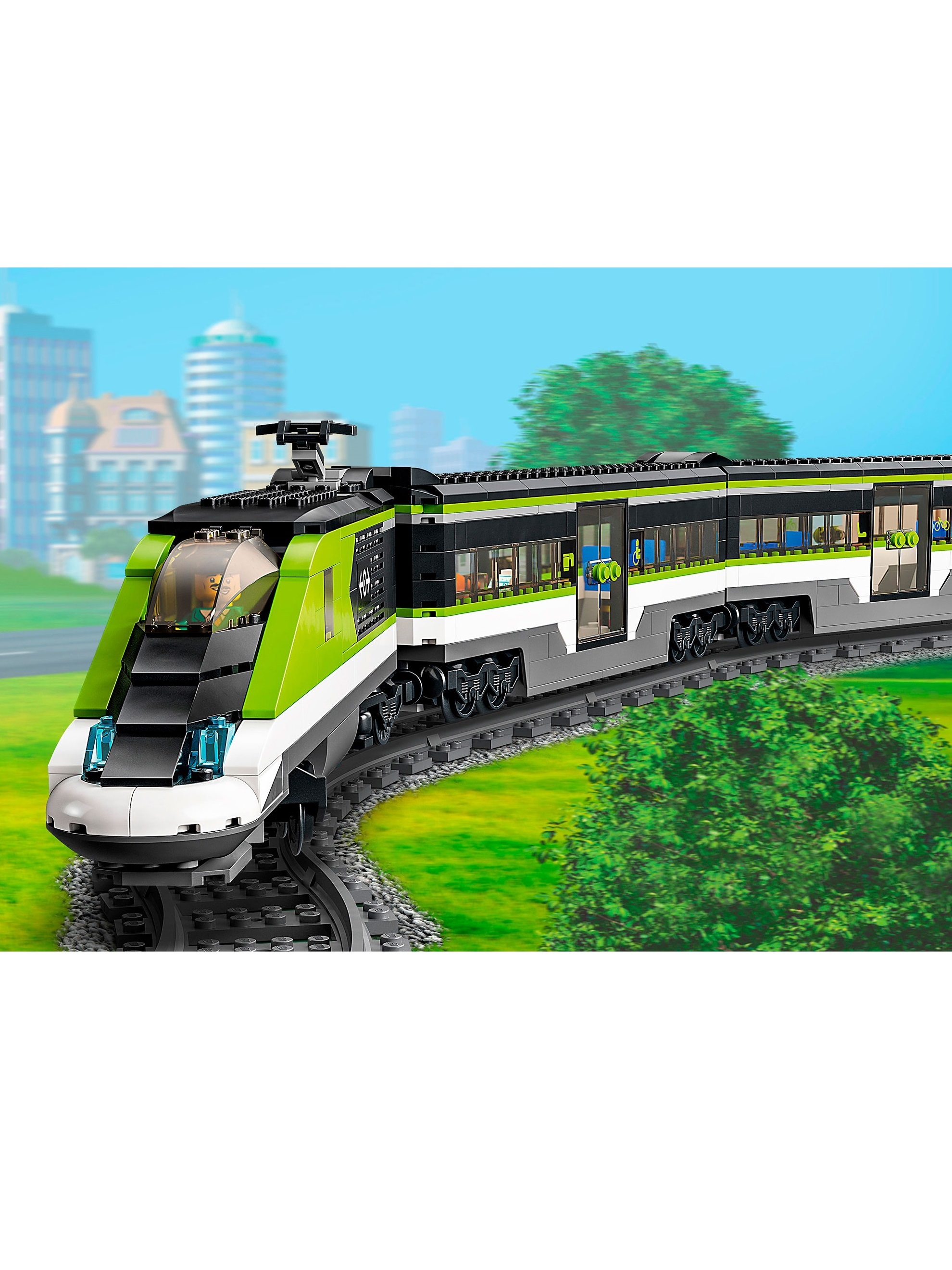 Конструктор LEGO City Пассажирский поезд экспресс 764 дет. - фото 10