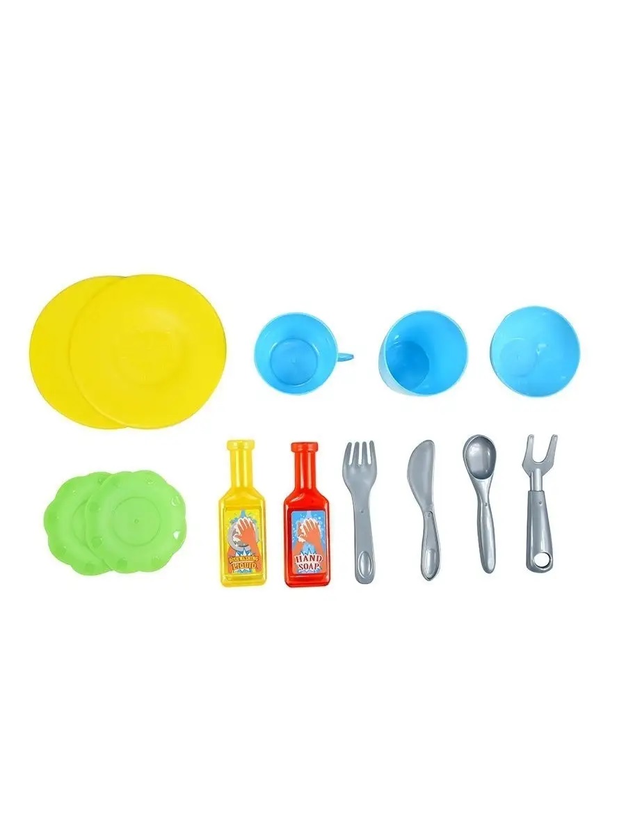 Игрушка Altacto Моем посуду 13 предм. - фото 4