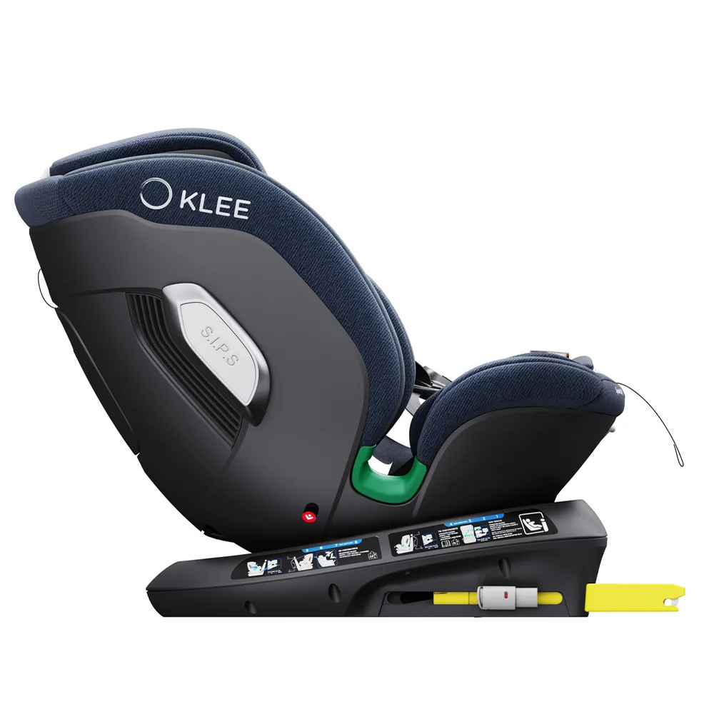 Автокресло KLEE Spark 360 i-Size Isofix 0+/1/2/3 (0-36 кг) синий - фото 4