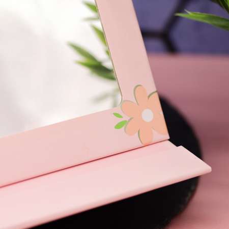 Зеркало настольное для макияжа iLikeGift Gorgeous moment pink
