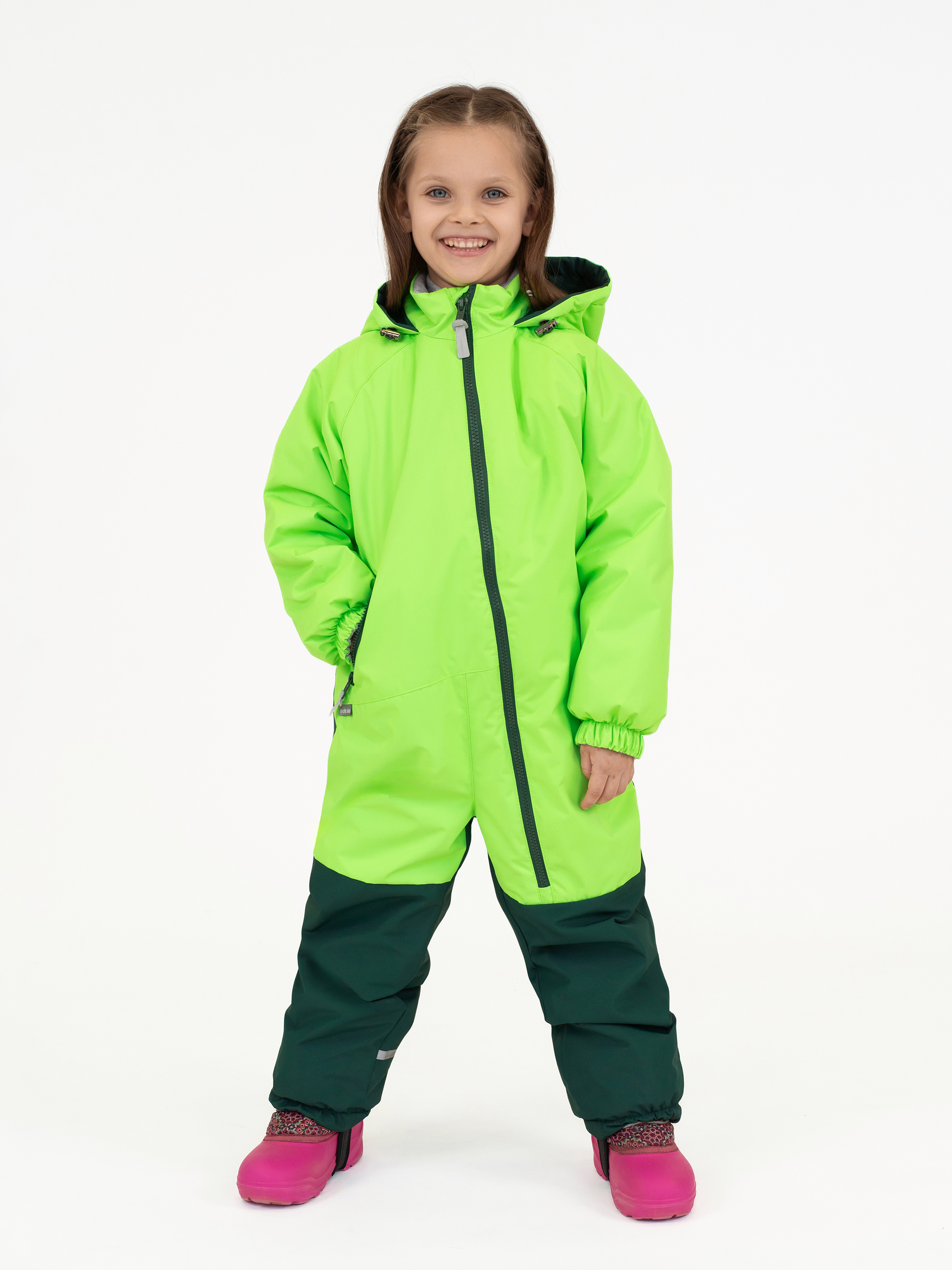 Комбинезон Arctic kids 30-042 зеленый - фото 16